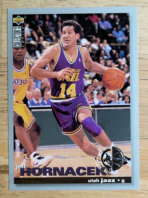 1995-96 Collector's Choice Player's Club #69 Jeff Hornacek