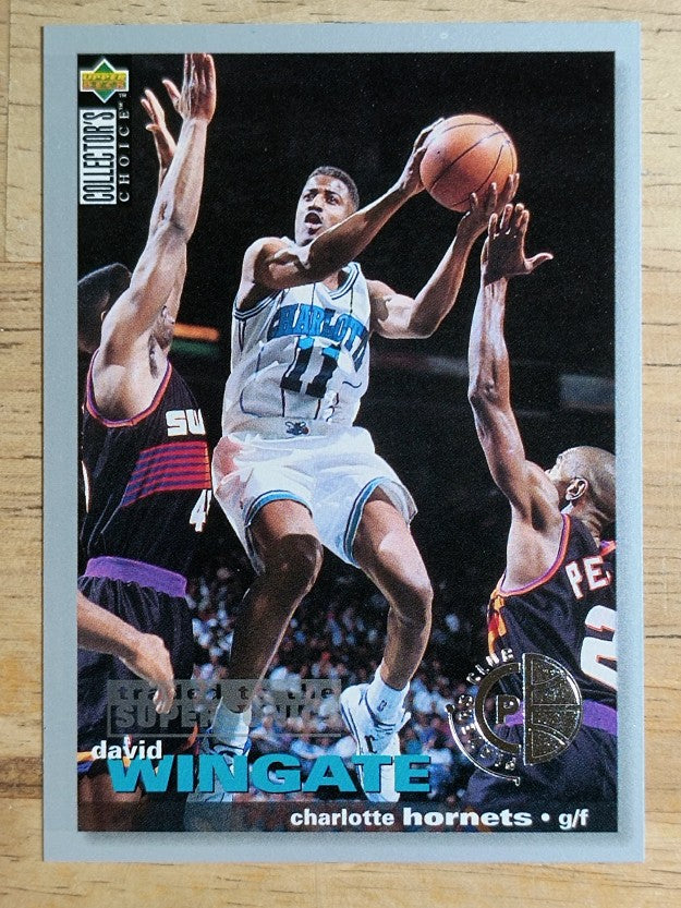 1995-96 Collector's Choice Player's Club #149 David Wingate