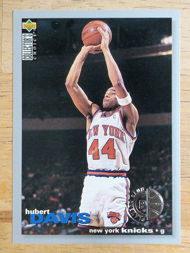 1995-96 Collector's Choice Player's Club #158 Hubert Davis