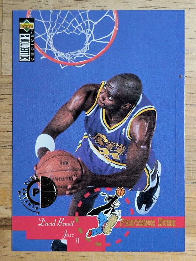 1995-96 Collector's Choice Player's Club #204 David Benoit PD