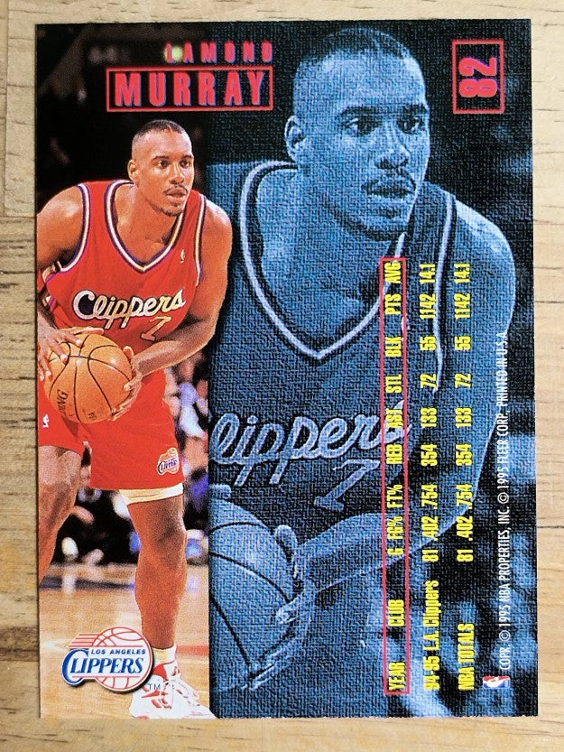 1995-96 Fleer #82 Lamond Murray