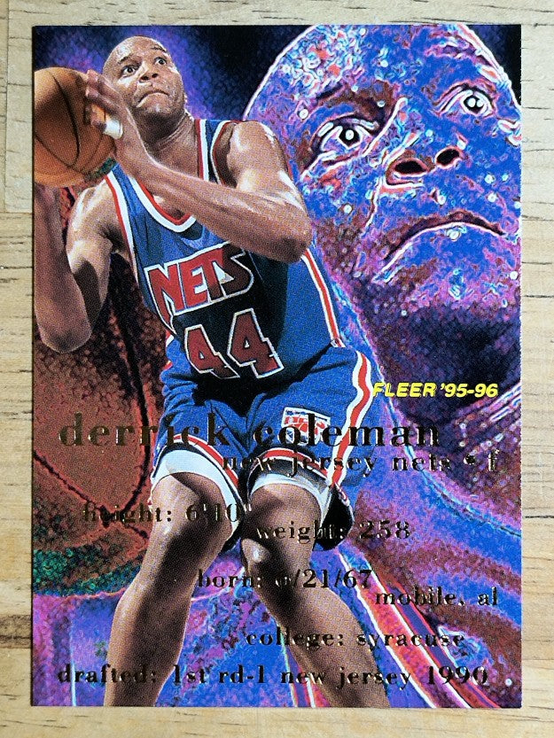 1995-96 Fleer #115 Derrick Coleman
