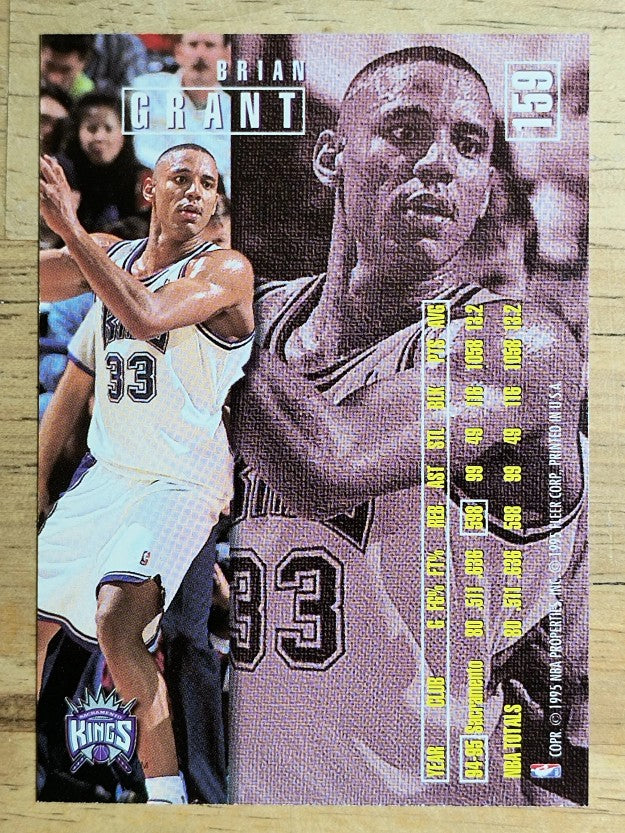 1995-96 Fleer #159 Brian Grant