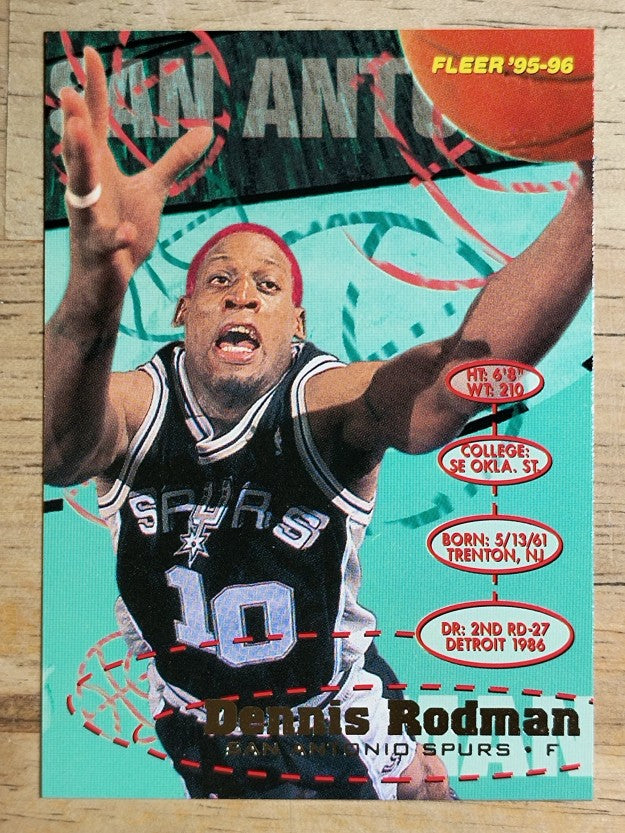 1995-96 Fleer #174 Dennis Rodman