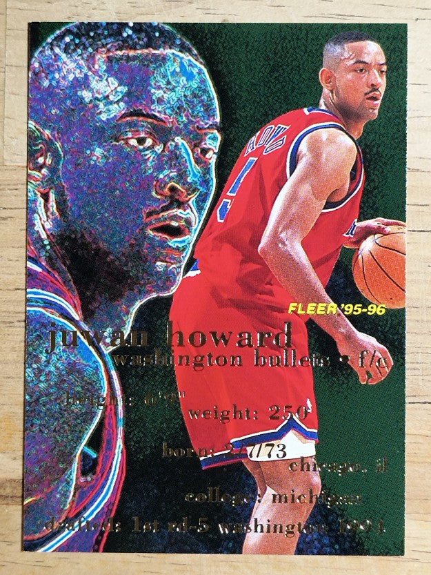 1995-96 Fleer #193 Juwan Howard