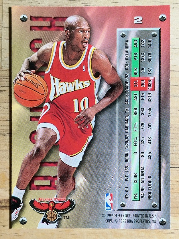1995-96 Metal #2 Mookie Blaylock