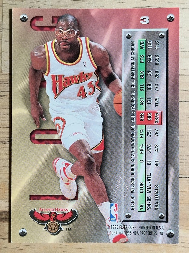1995-96 Metal #3 Grant Long