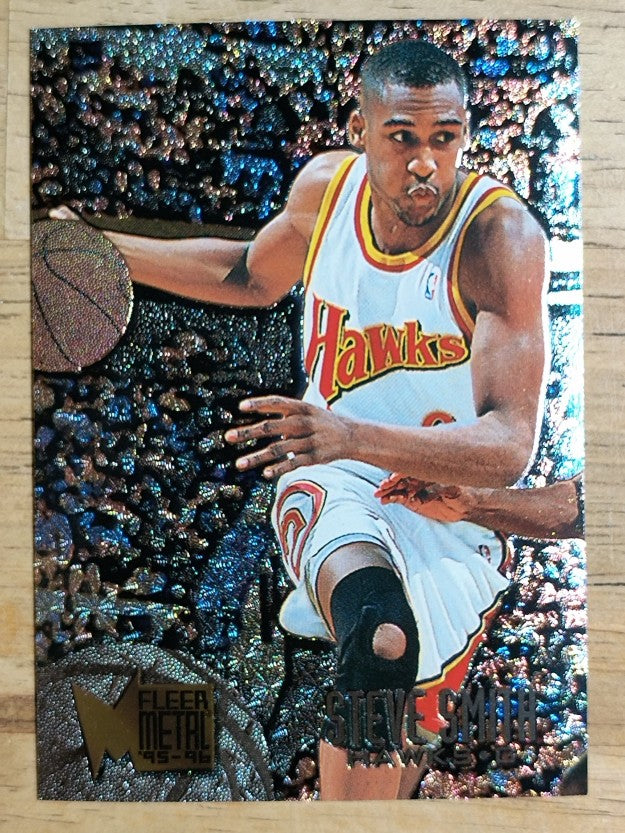 1995-96 Metal #4 Steve Smith