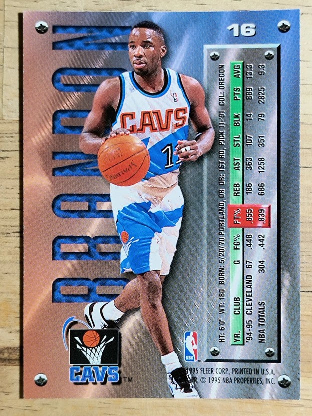 1995-96 Metal #16 Terrell Brandon