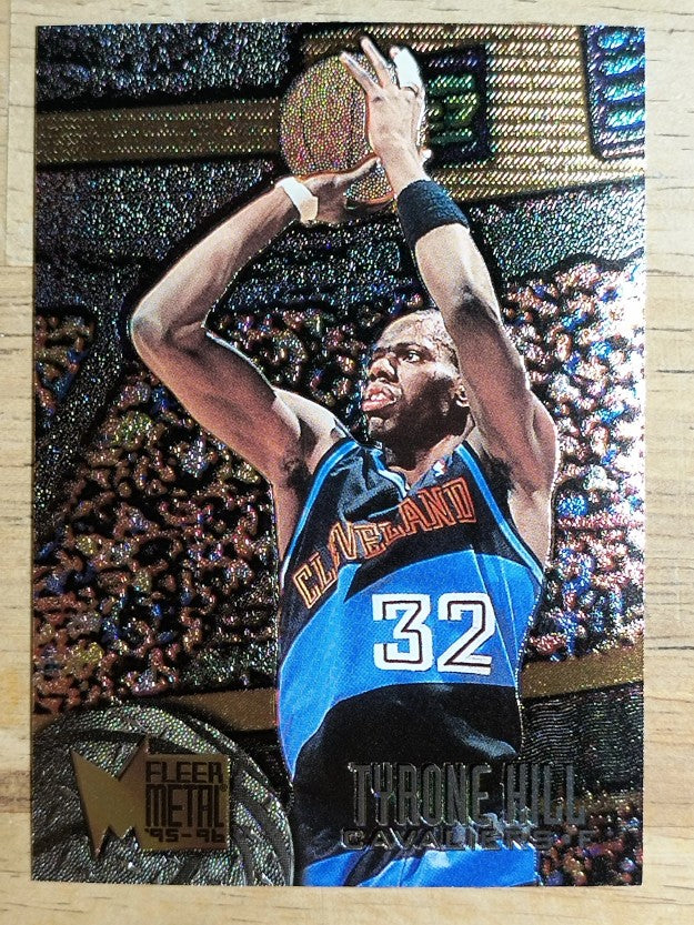 1995-96 Metal #17 Tyrone Hill