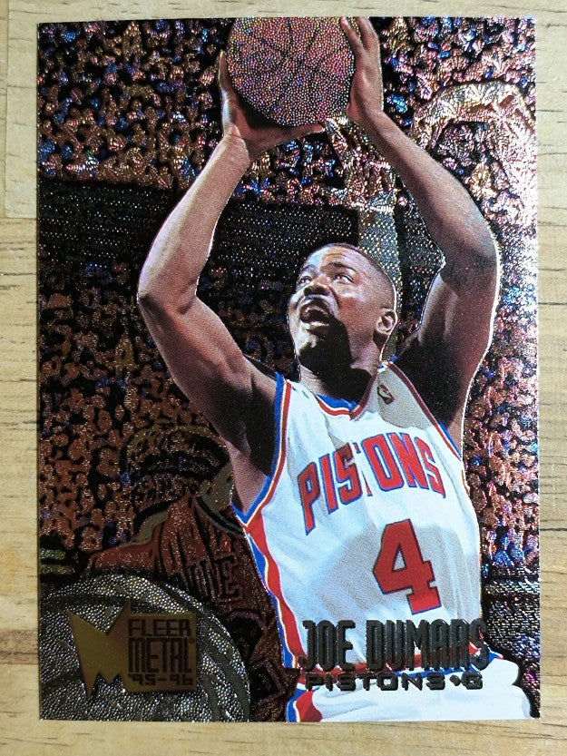 1995-96 Metal #28 Joe Dumars