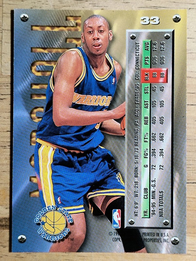 1995-96 Metal #33 Donyell Marshall