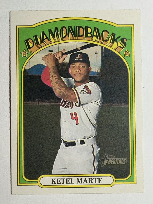 2021 Topps Heritage #83 Ketel Marte