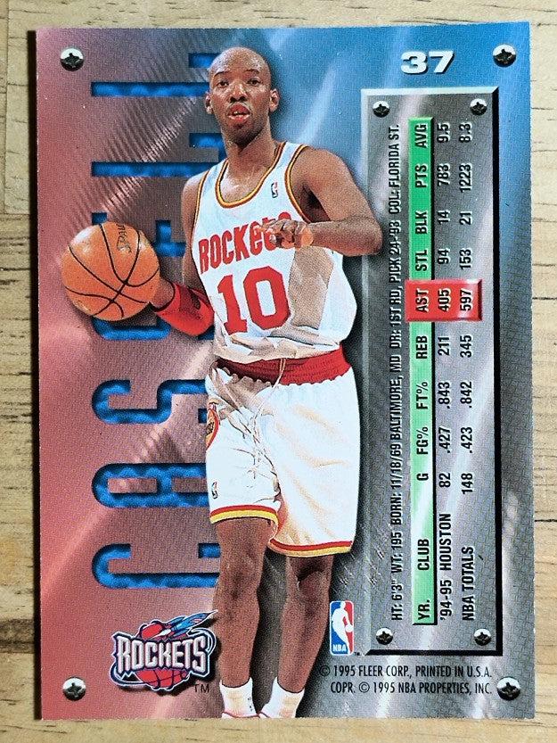 1995-96 Metal #37 Sam Cassell