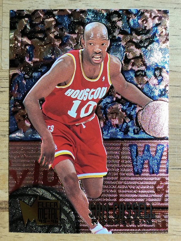 1995-96 Metal #37 Sam Cassell