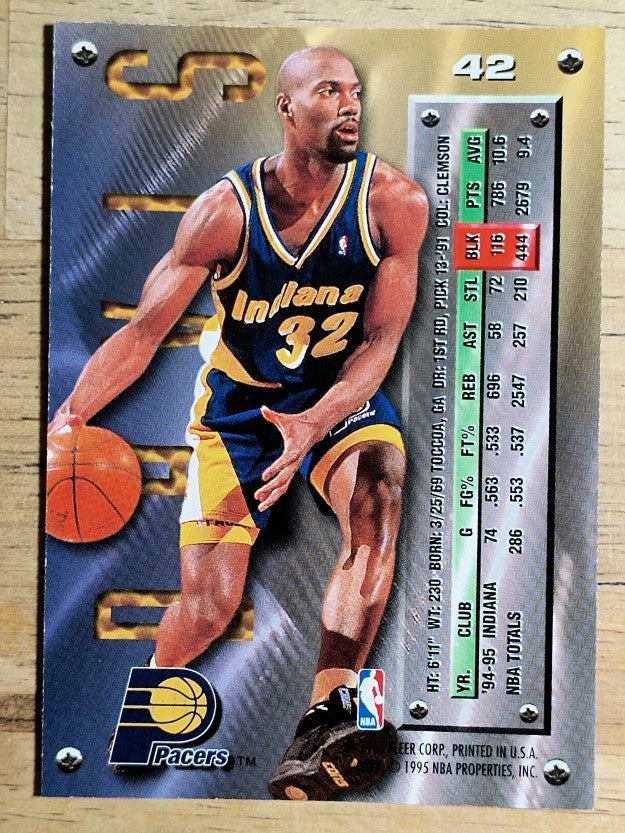1995-96 Metal #42 Dale Davis