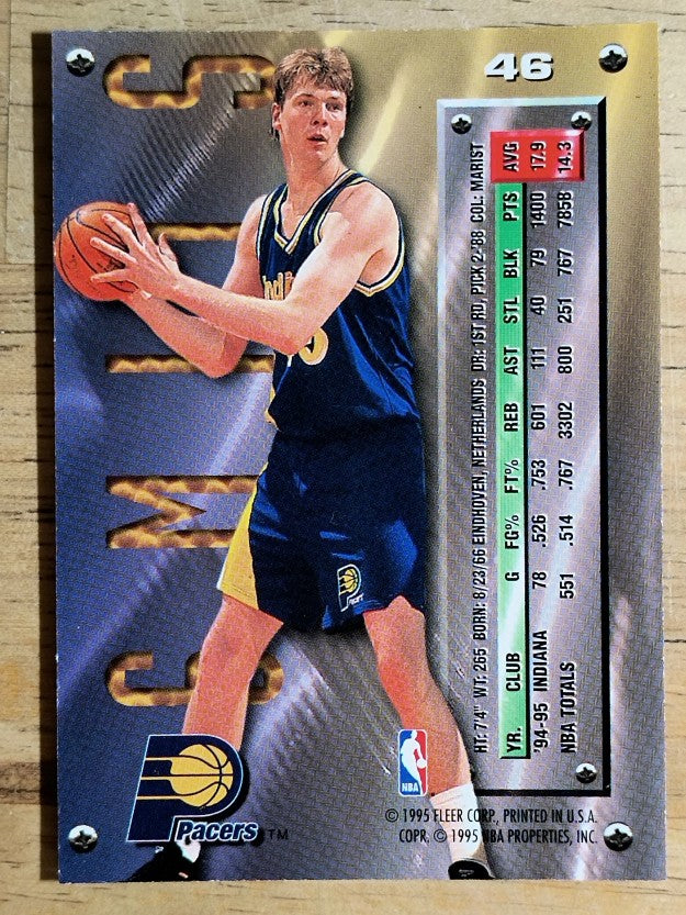 1995-96 Metal #46 Rik Smits