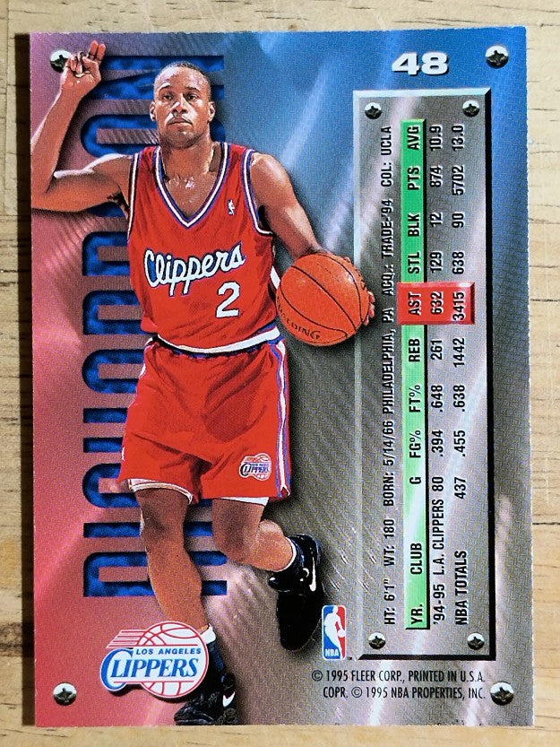 1995-96 Metal #48 Pooh Richardson