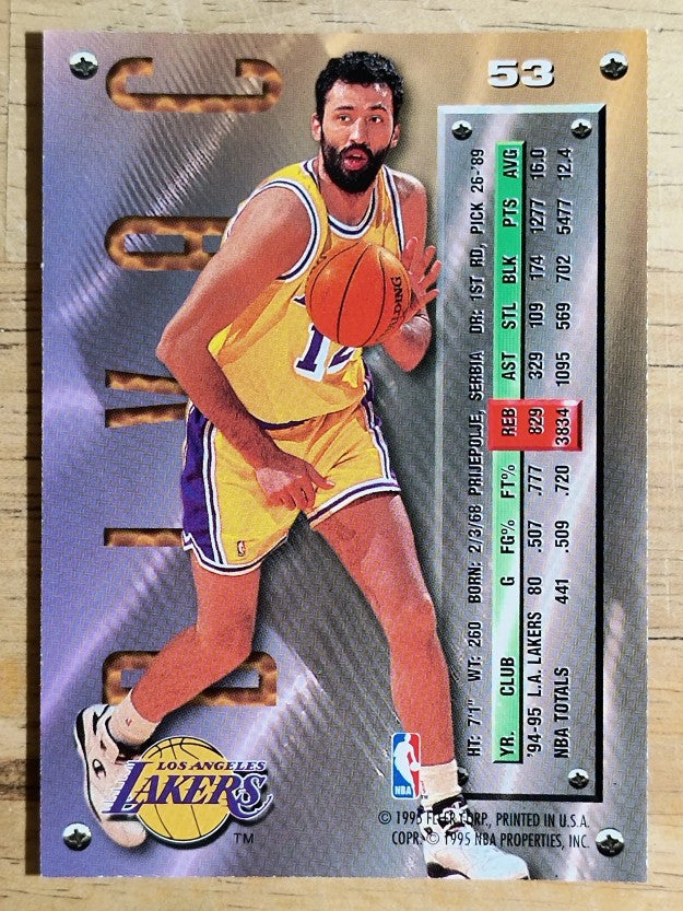1995-96 Metal #53 Vlade Divac