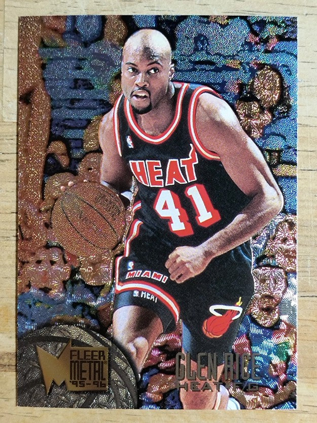 1995-96 Metal #59 Glen Rice