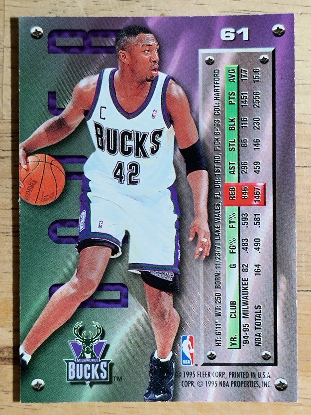 1995-96 Metal #61 Vin Baker