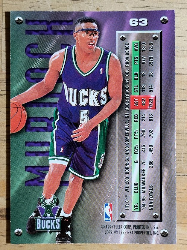 1995-96 Metal #63 Eric Murdock