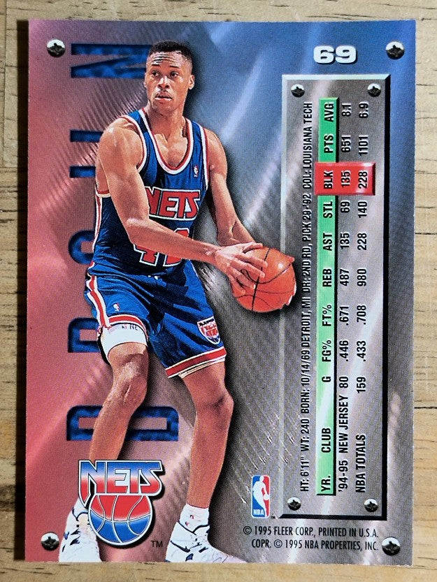 1995-96 Metal #69 P.J. Brown
