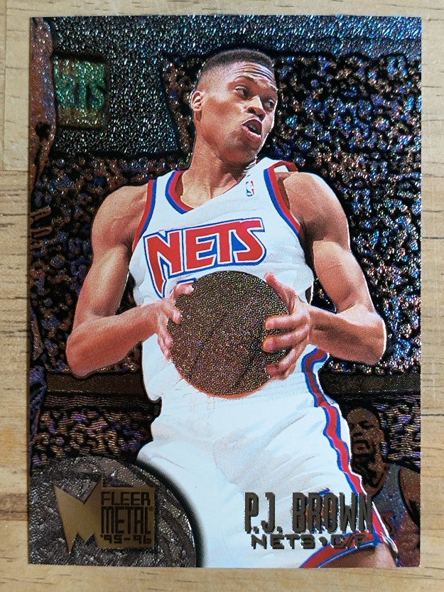 1995-96 Metal #69 P.J. Brown