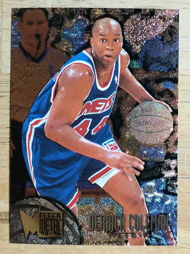 1995-96 Metal #70 Derrick Coleman