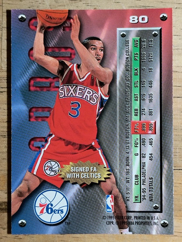 1995-96 Metal #80 Dana Barros
