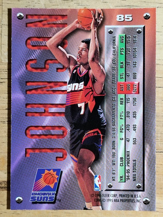 1995-96 Metal #85 Kevin Johnson