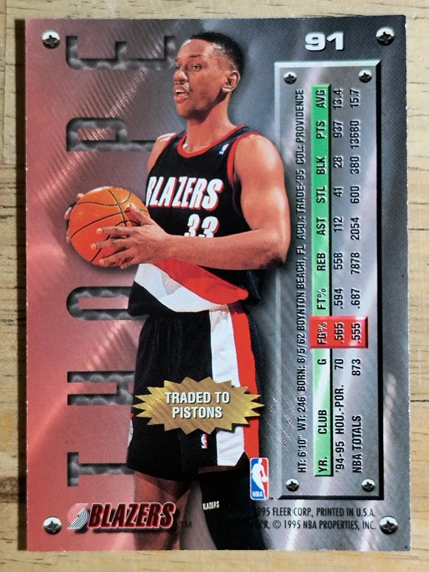 1995-96 Metal #91 Otis Thorpe