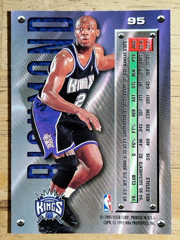 1995-96 Metal #95 Mitch Richmond