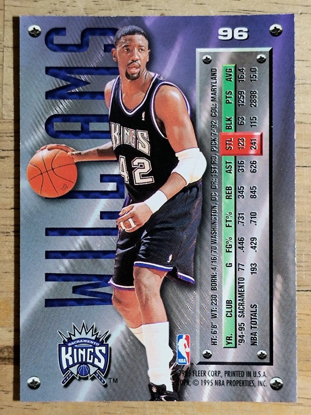 1995-96 Metal #96 Walt Williams