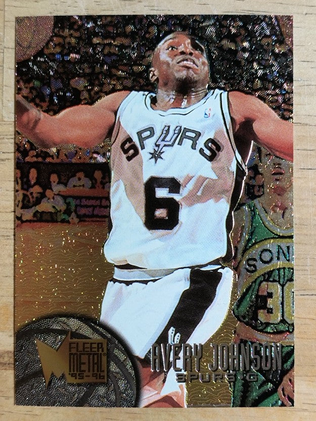 1995-96 Metal #98 Avery Johnson