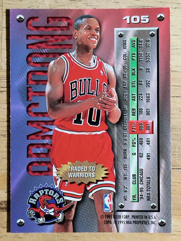 1995-96 Metal #105 B.J. Armstrong