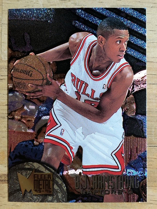 1995-96 Metal #105 B.J. Armstrong