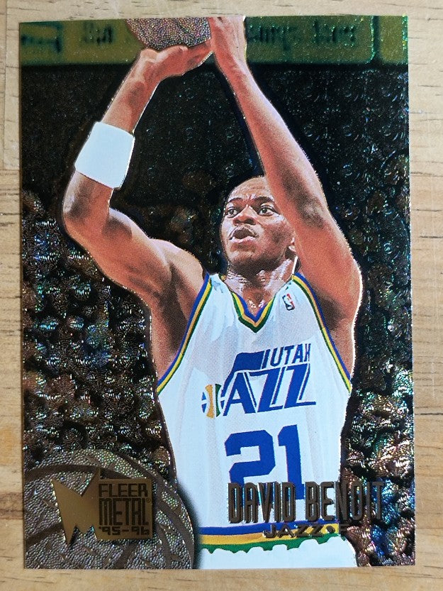 1995-96 Metal #108 David Benoit