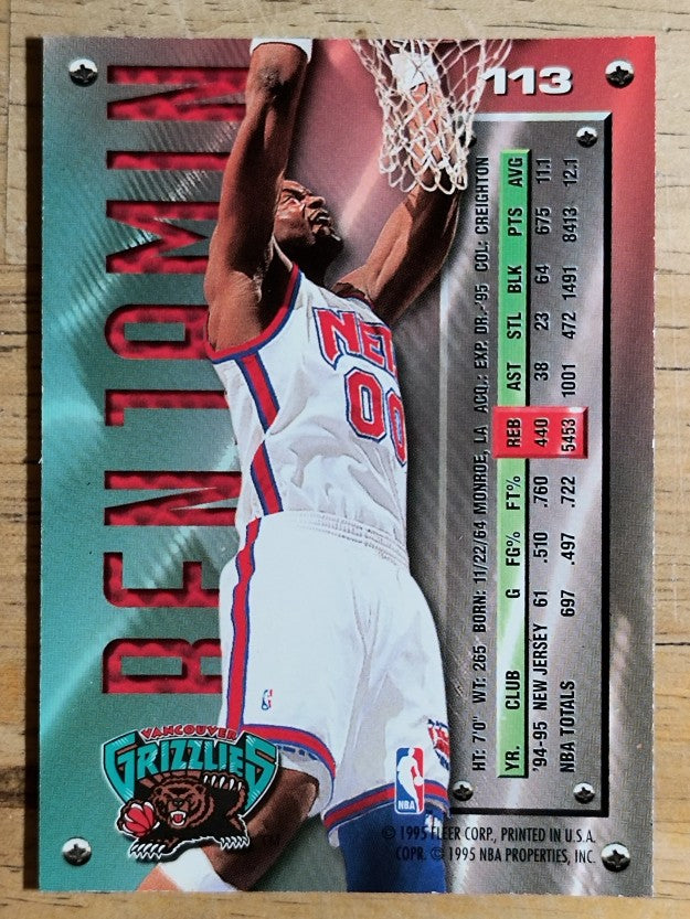1995-96 Metal #113 Benoit Benjamin