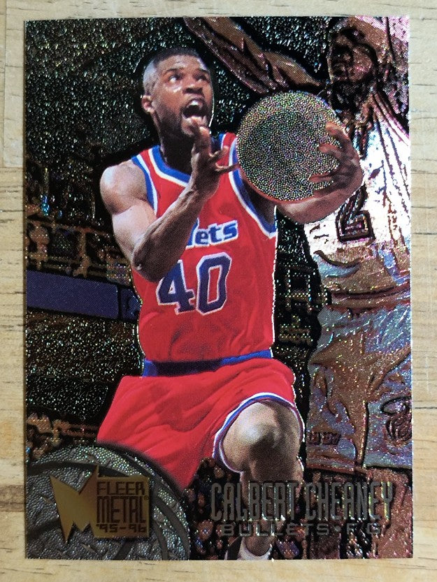 1995-96 Metal #115 Calbert Cheaney