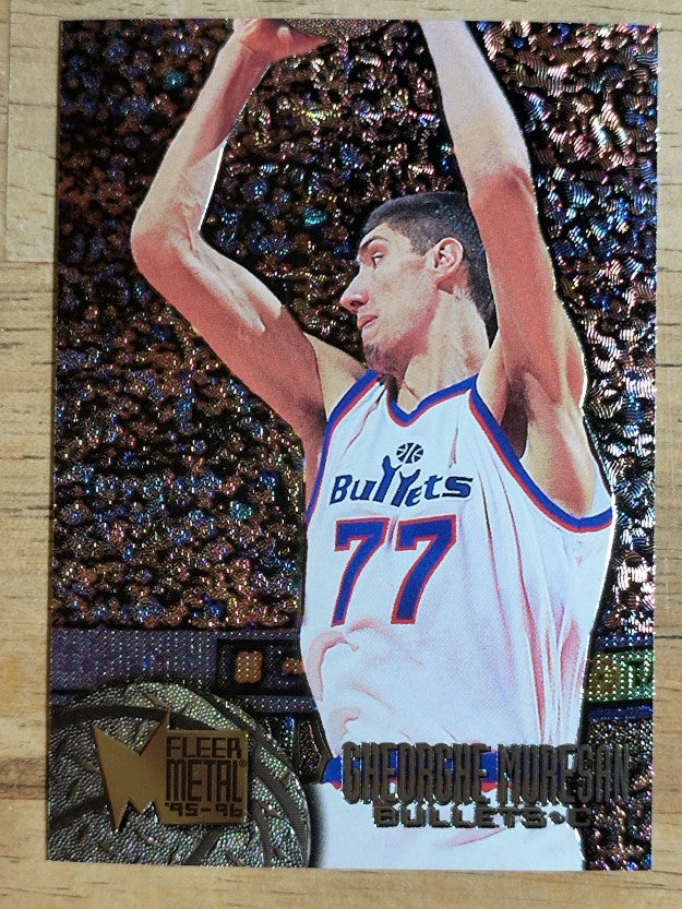 1995-96 Metal #117 Gheorghe Muresan
