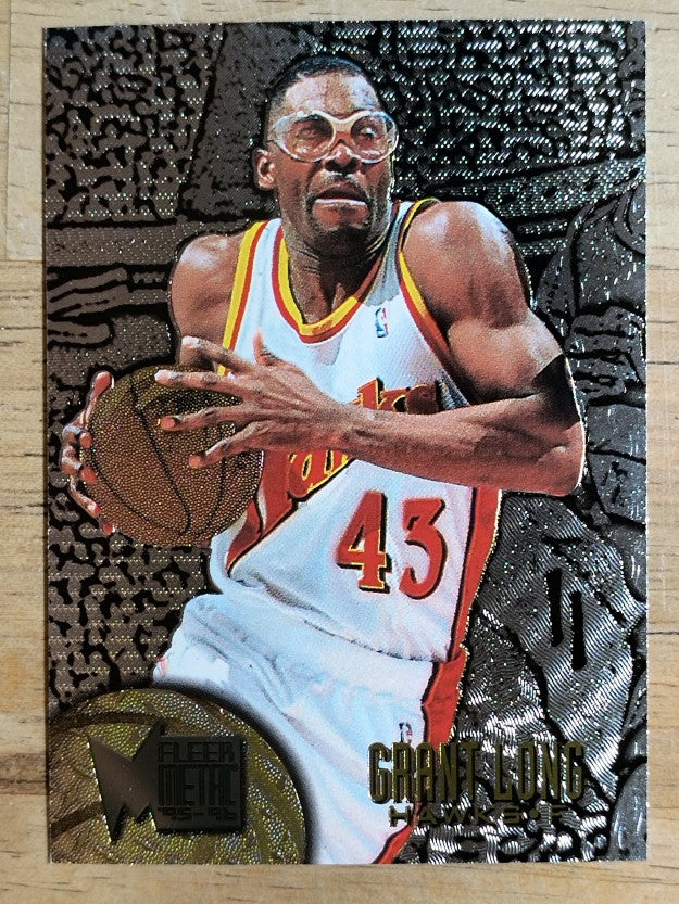 1995-96 Metal Silver Spotlight #3 Grant Long