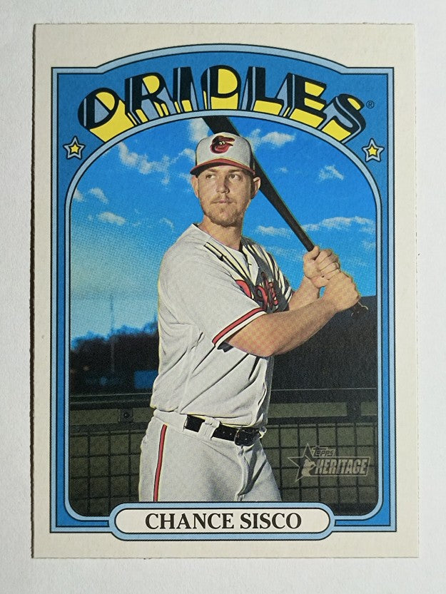 2021 Topps Heritage #142 Chance Sisco