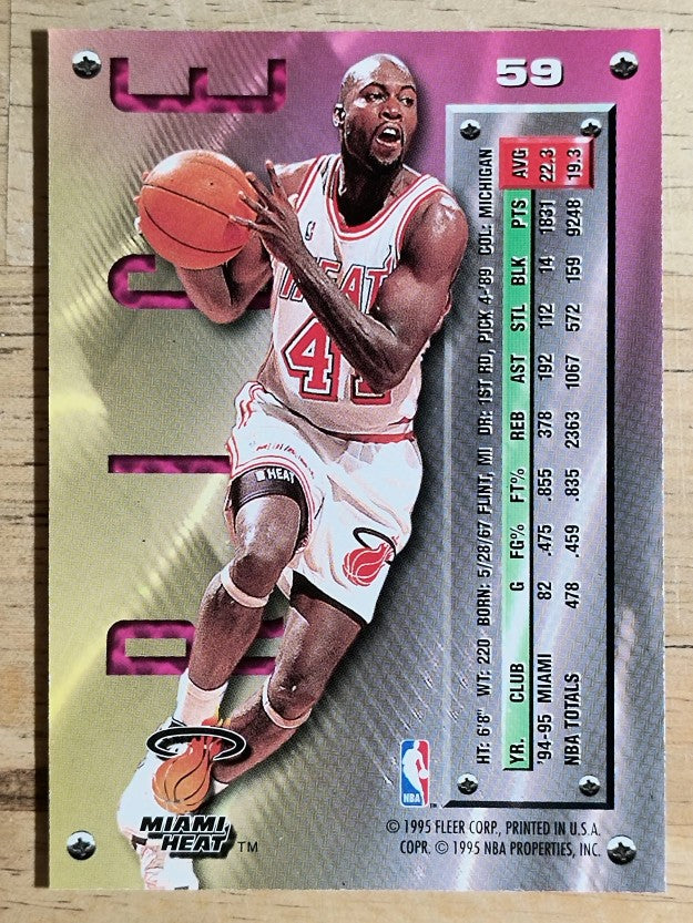 1995-96 Metal Silver Spotlight #59 Glen Rice