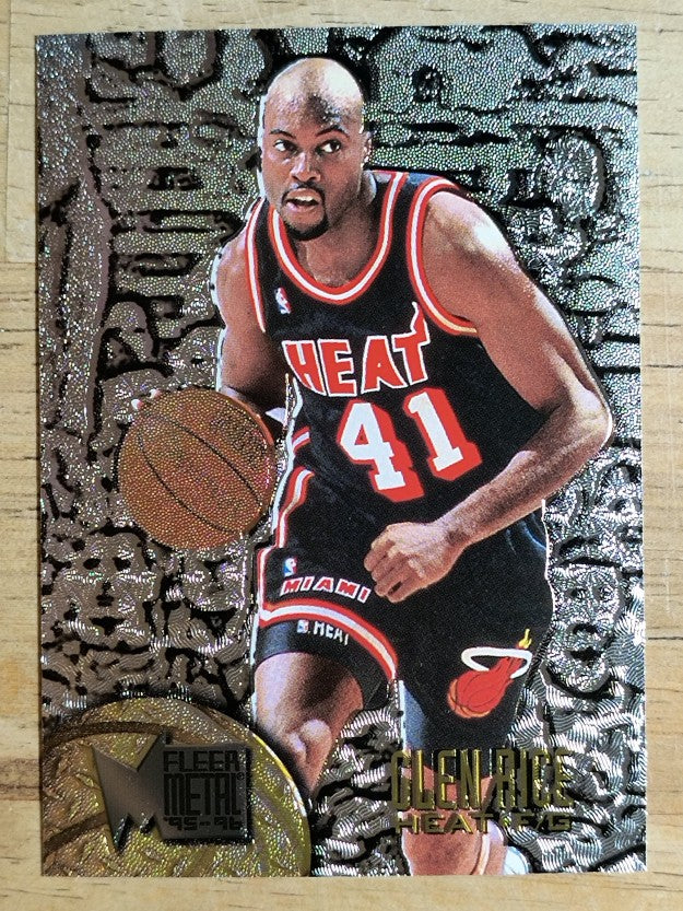 1995-96 Metal Silver Spotlight #59 Glen Rice