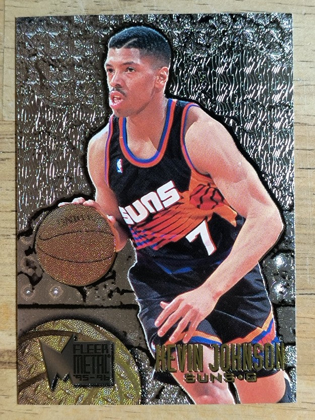 1995-96 Metal Silver Spotlight #85 Kevin Johnson