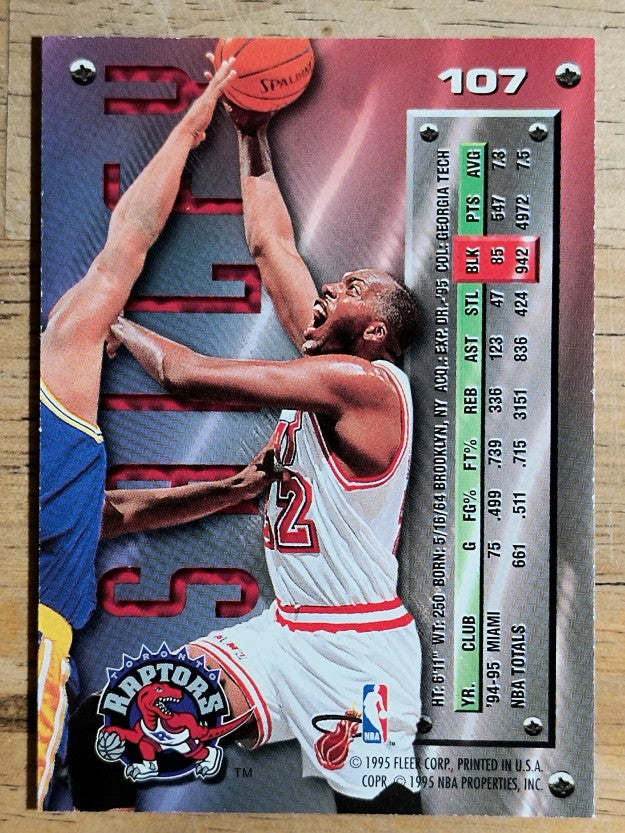 1995-96 Metal Silver Spotlight #107 John Salley