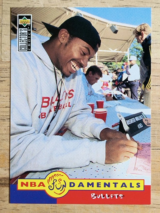 1996-97 Collector's Choice #194 Rasheed Wallace FUND
