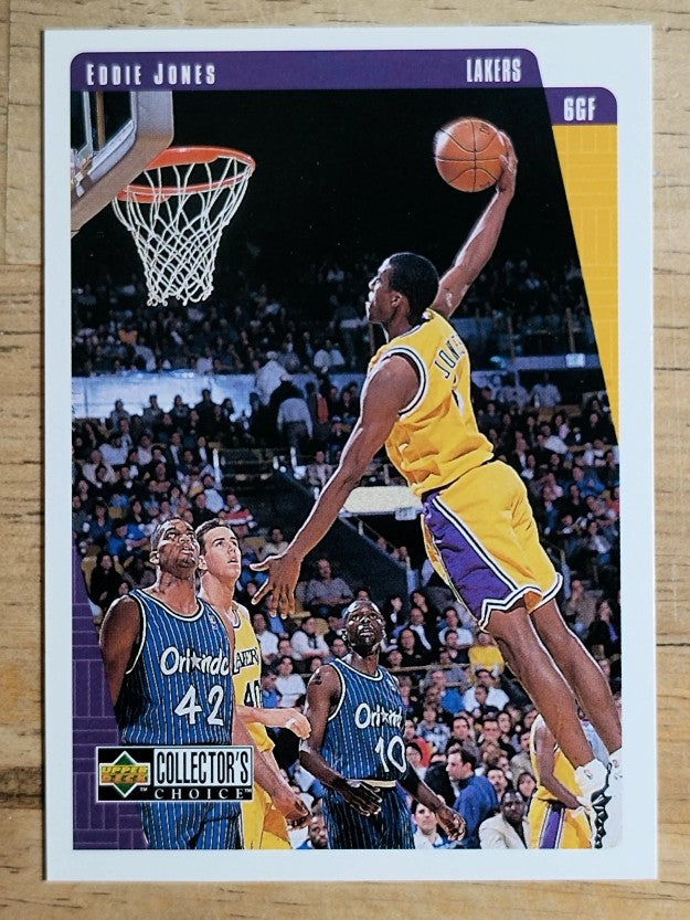 1997-98 Collector's Choice #63 Eddie Jones