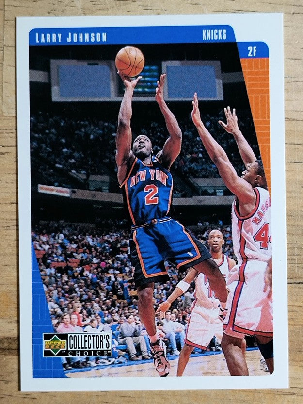 1997-98 Collector's Choice #92 Larry Johnson